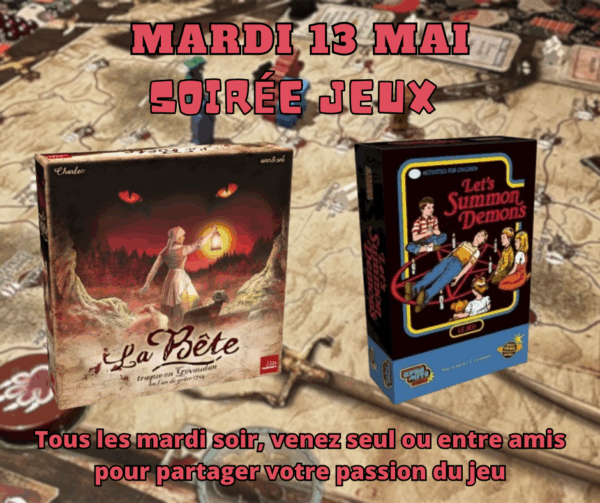 Tables ouvertes du mardi 13 mai 2025
