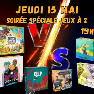 Soirée spéciale Jeux à 2