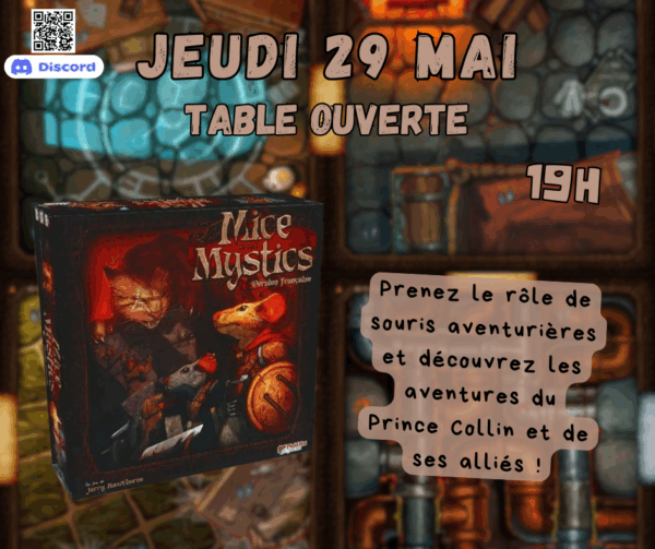Découverte de Mice and Mystics