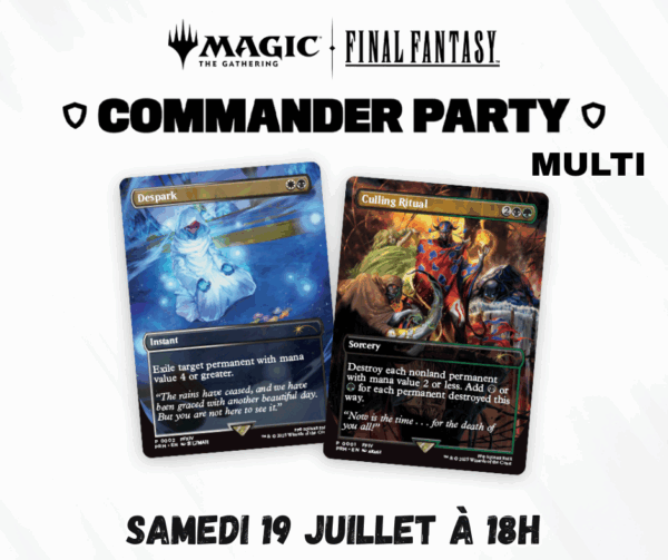 Magic Final Fantasy - Commander Party Multi