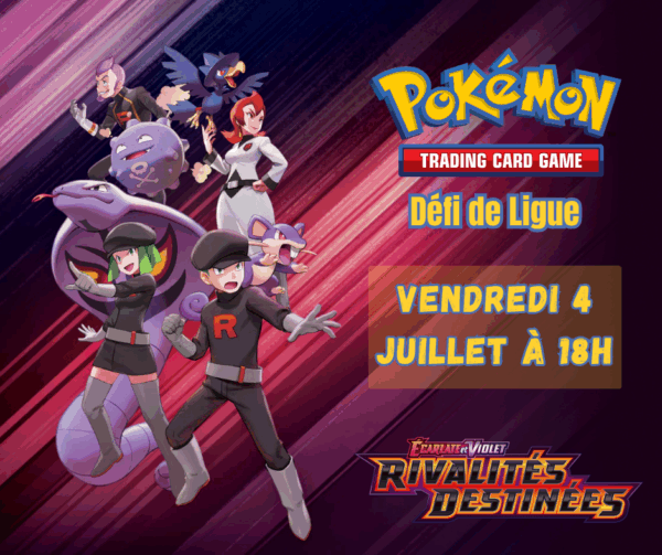 Pokémon Défi de Ligue juillet 2025