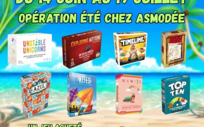 Offre été Asmodée