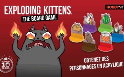 Exploding Kittens arrive en jeu de plateau !