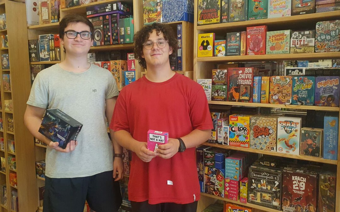 Merci à Nino et Natan