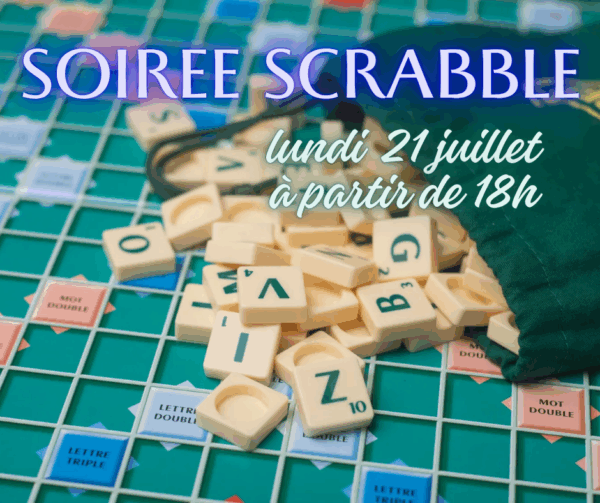 Soirée Scrabble juillet 2025