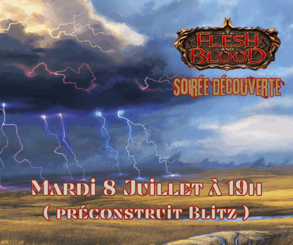 Soirée de découverte Flesh and Blood