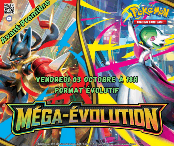 Pokémon - AP Méga-Évolution format évolutif
