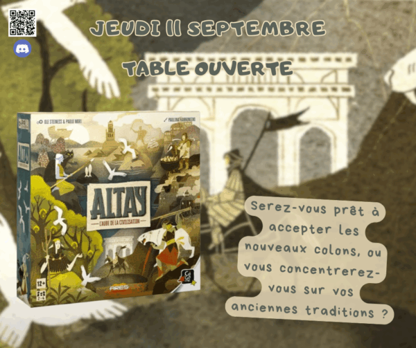 Soirée découverte d'Altay