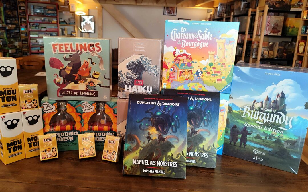 Nouveautés de la semaine !