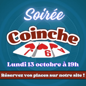 Soirée Coinche Octobre 2025