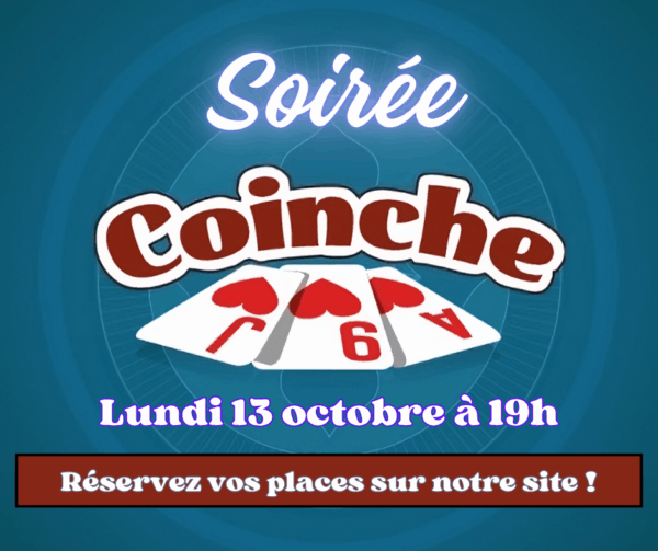 Soirée Coinche Octobre 2025