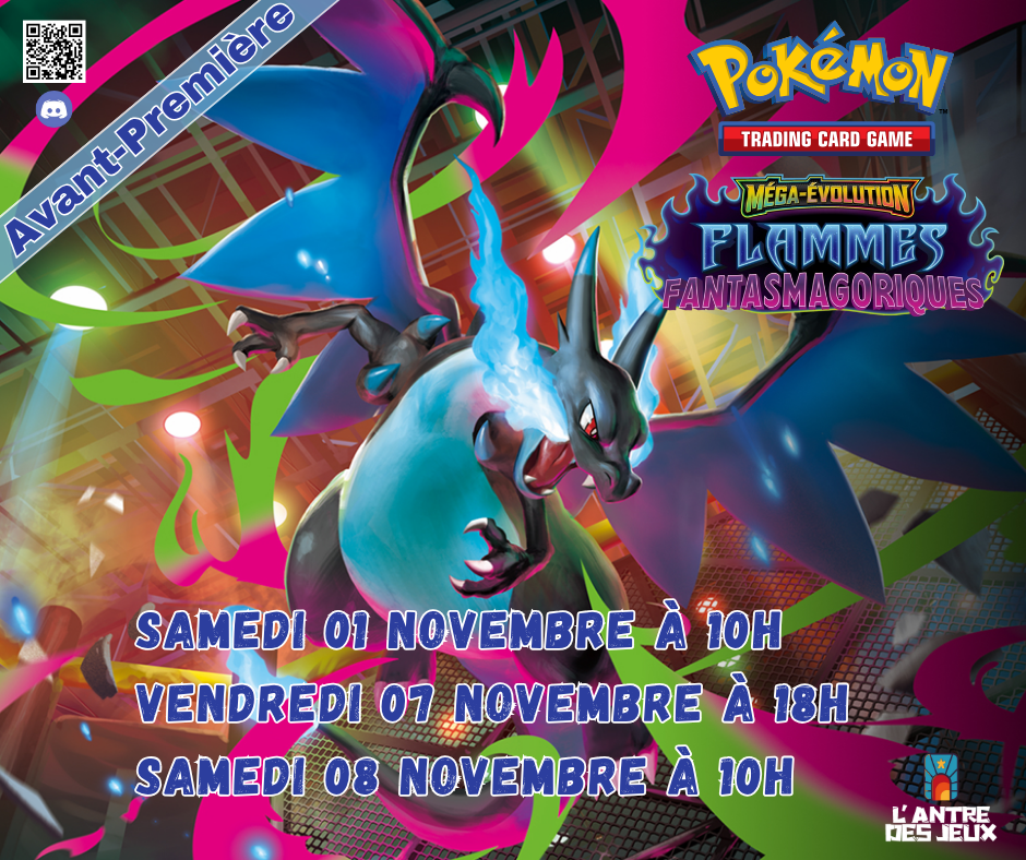 Pokémon - Avant-Première Flammes Fantasmagoriques