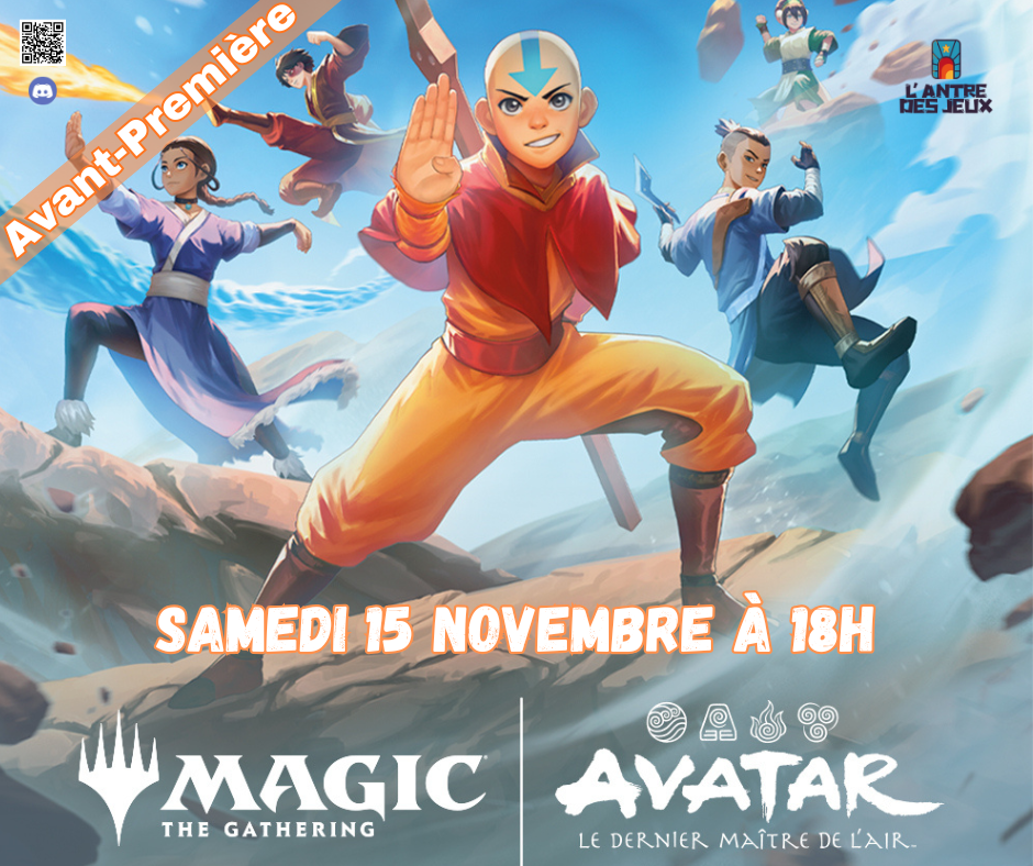 Magic the Gathering - Avant-Première Avatar le dernier maître de l'air