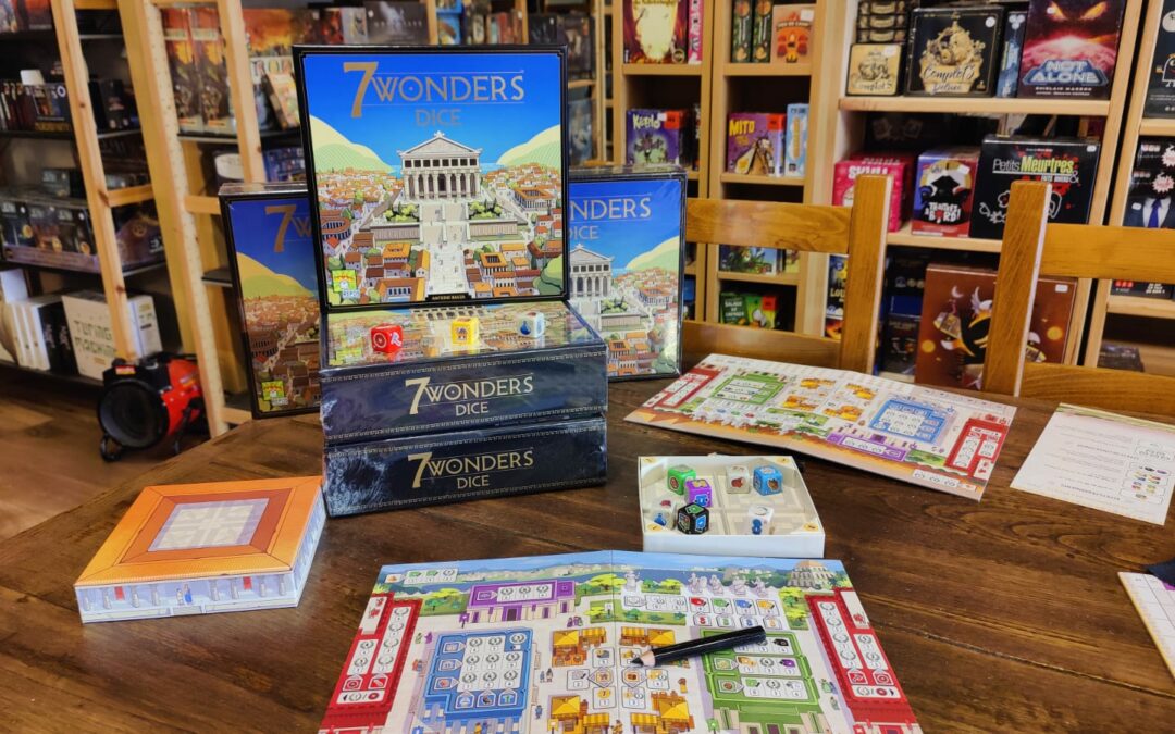 7 Wonders Dice, la version roll and write est là !