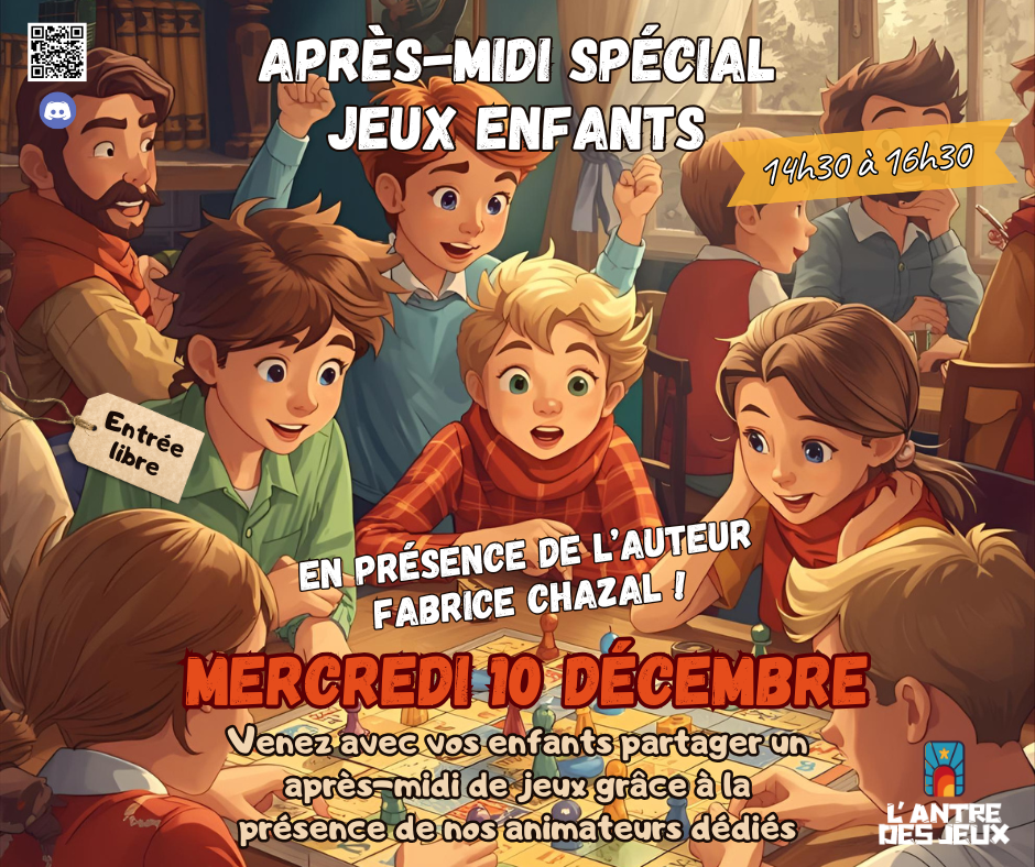 Après-midi spécial jeux enfants