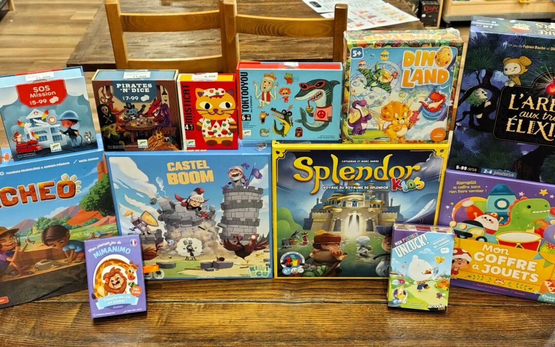 Noël approche et les nouveautés s’invitent aussi au rayon enfants !