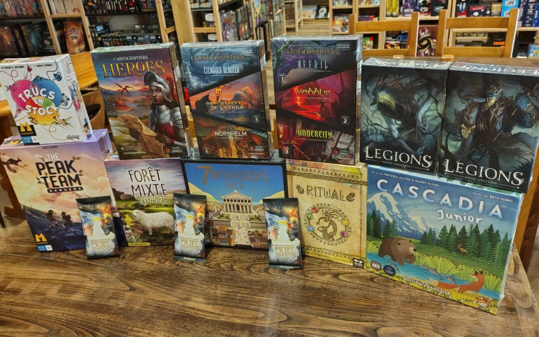 Nouveaux arrivages de cette semaine