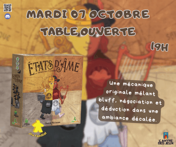 Soirée découverte d'États d'Âme