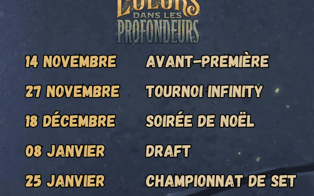 Lorcana saison 10 : Lueurs dans les Profondeurs