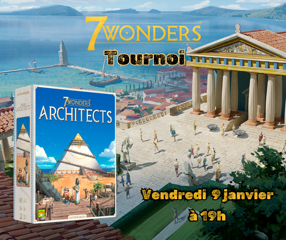 Tournoi 7 Wonders Architects