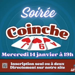 Soirée Coinche janvier 2026