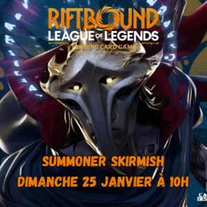 Riftbound - Summoner Skirmish Janvier 2026