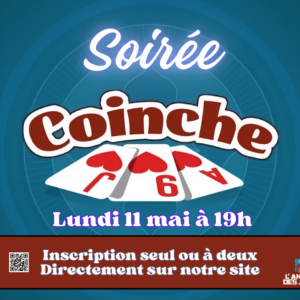 Soirée coinche mai 2026