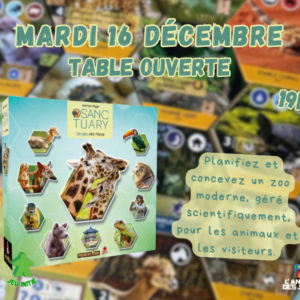 Soirée découverte de Sanctuary