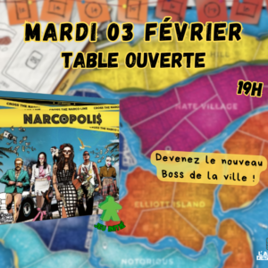 Soirée découverte de Narcopolis
