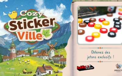 Cozy Sticker Ville arrive avec un goodie exclusif