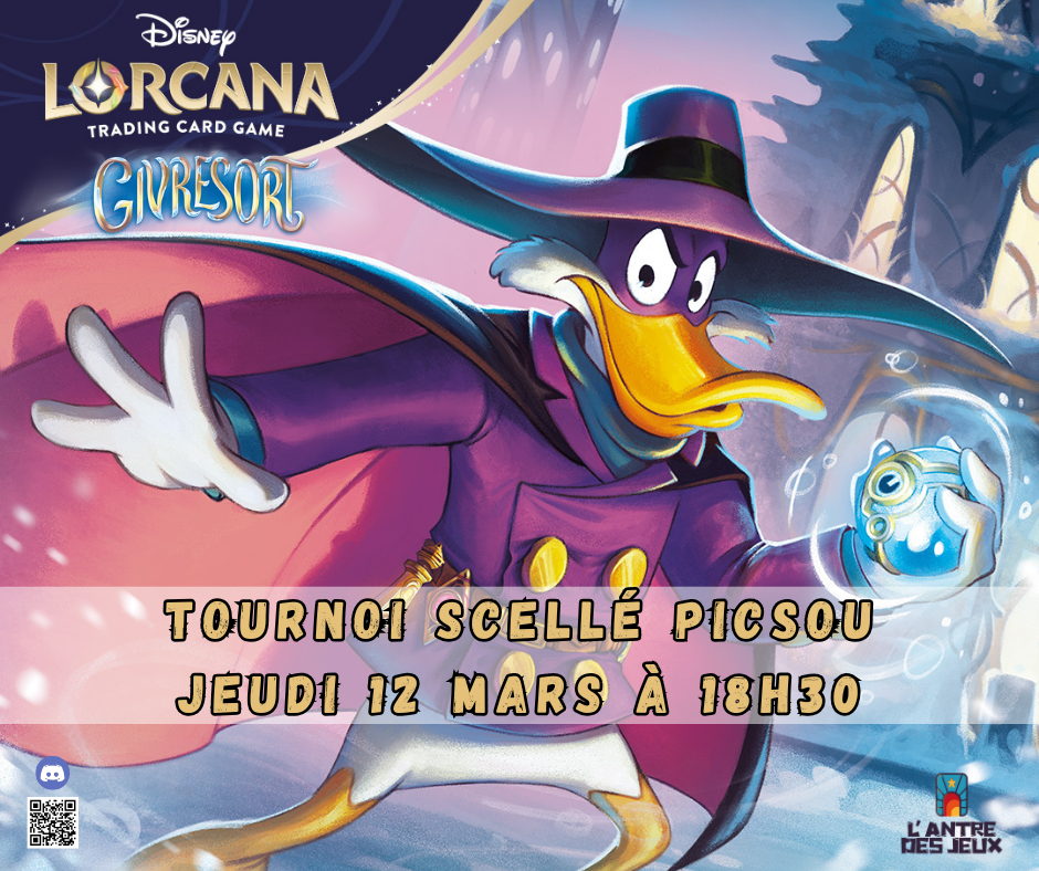 Lorcana - Tournoi scellé Picsou