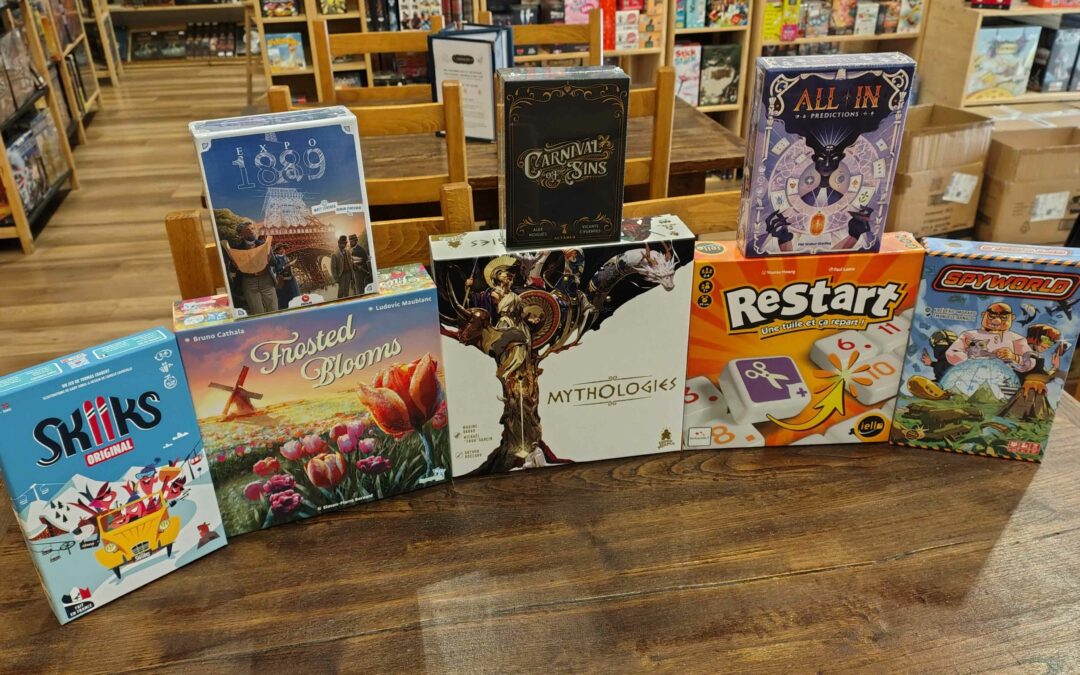 Les nouveautés de mi-mars