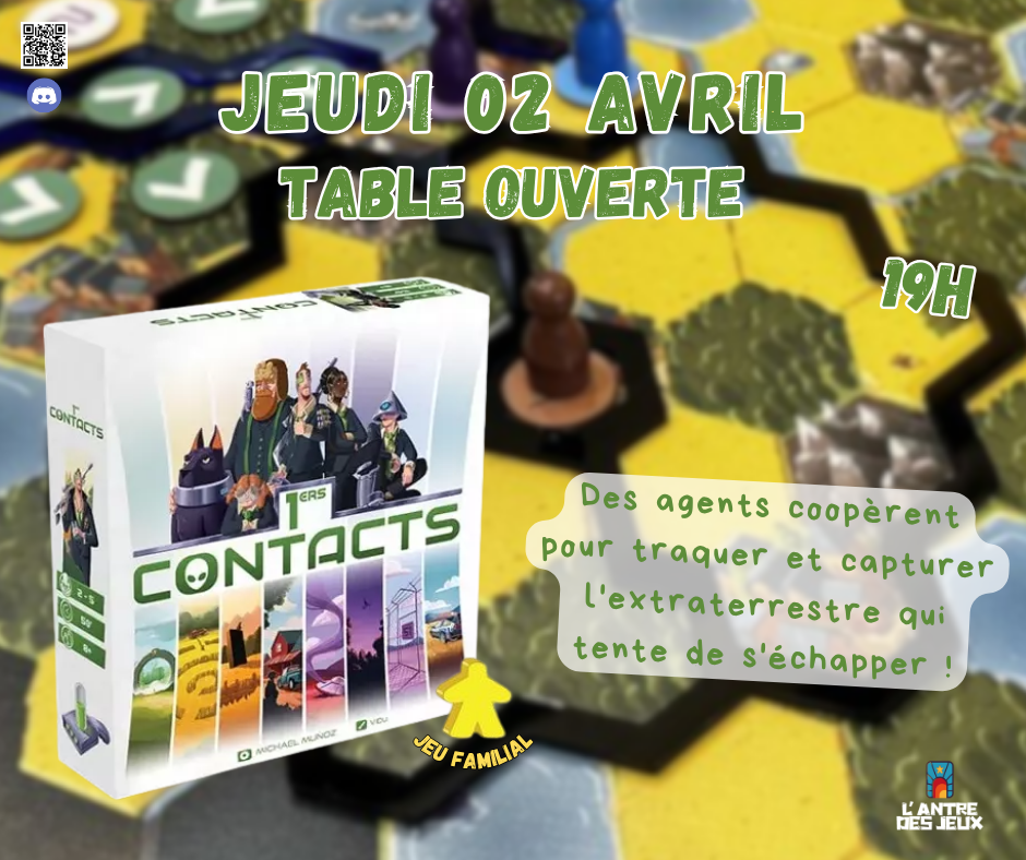 Soirée découverte de 1ers Contacts