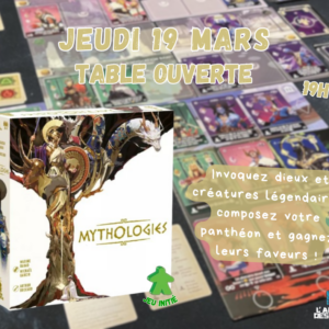 Soirée découverte de Mythologies