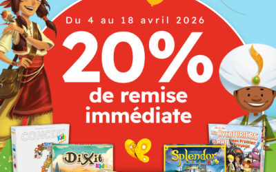 Offre de Pâques chez Asmodée Kids