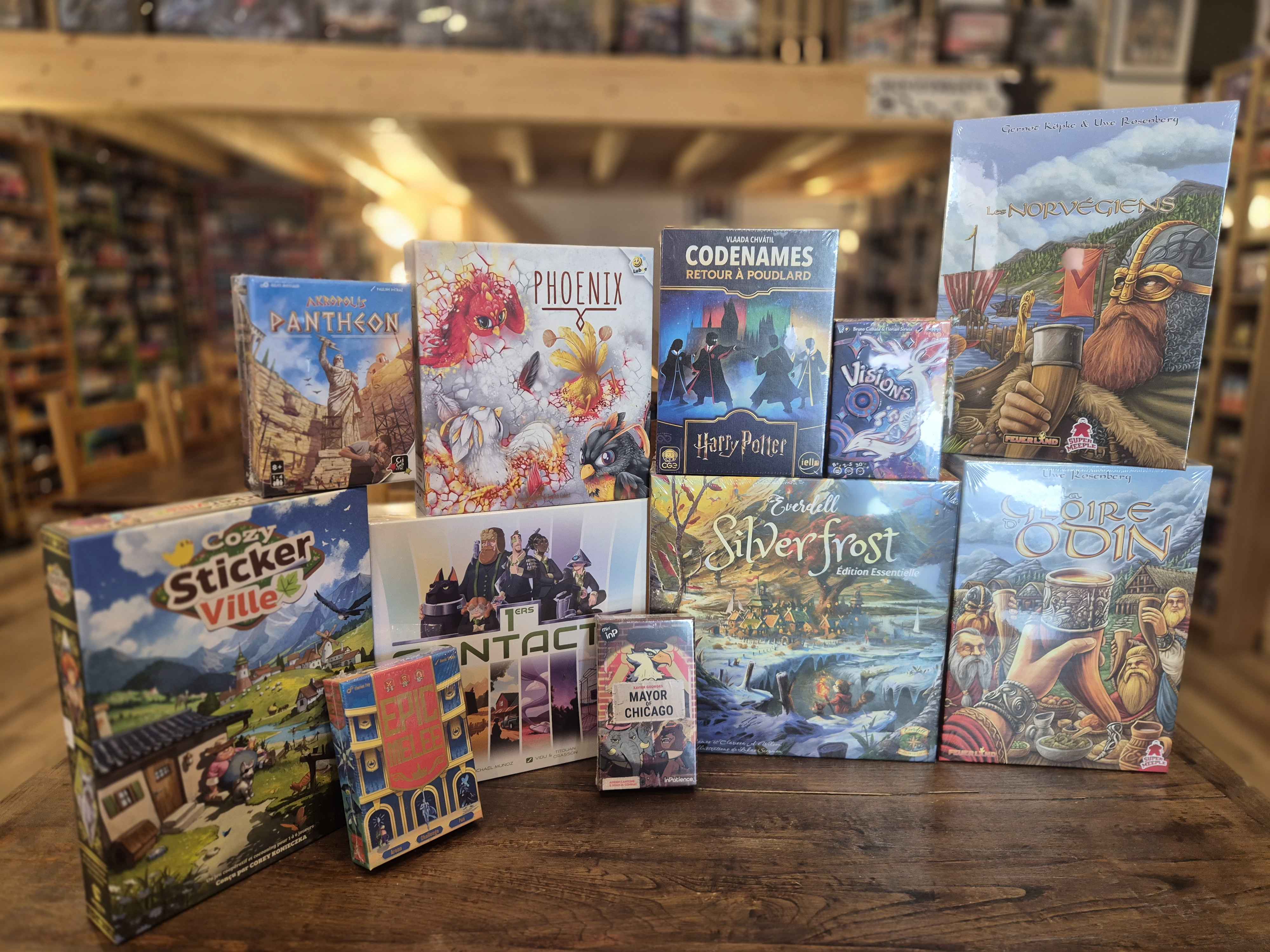 Nouveautés de fin Avril!