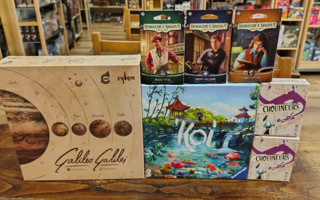 Nouveautés de mi-avril