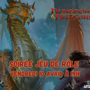 Soirée Jeu de Rôle - Les Dragons de l'Île aux Tempêtes