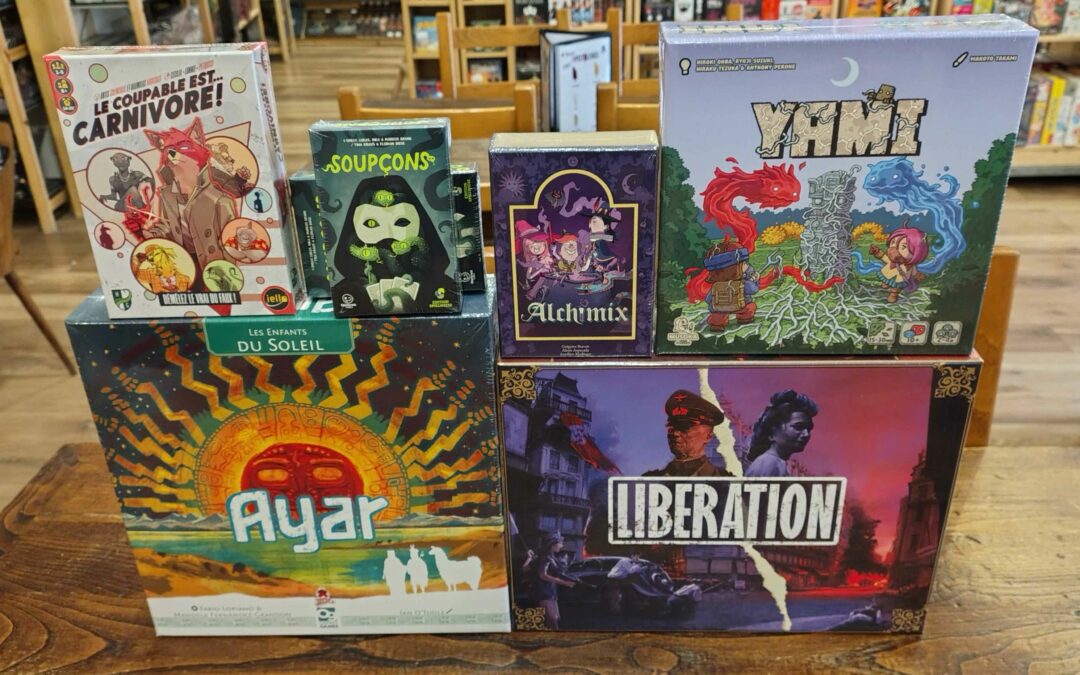 Nouveautés de fin Avril