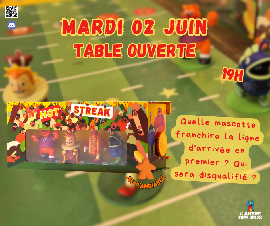 Soirée découverte de Hot Streak