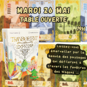 Soirée découverte de Transorient Express