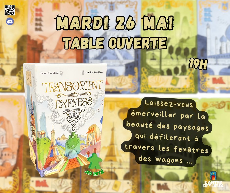 Soirée découverte de Transorient Express