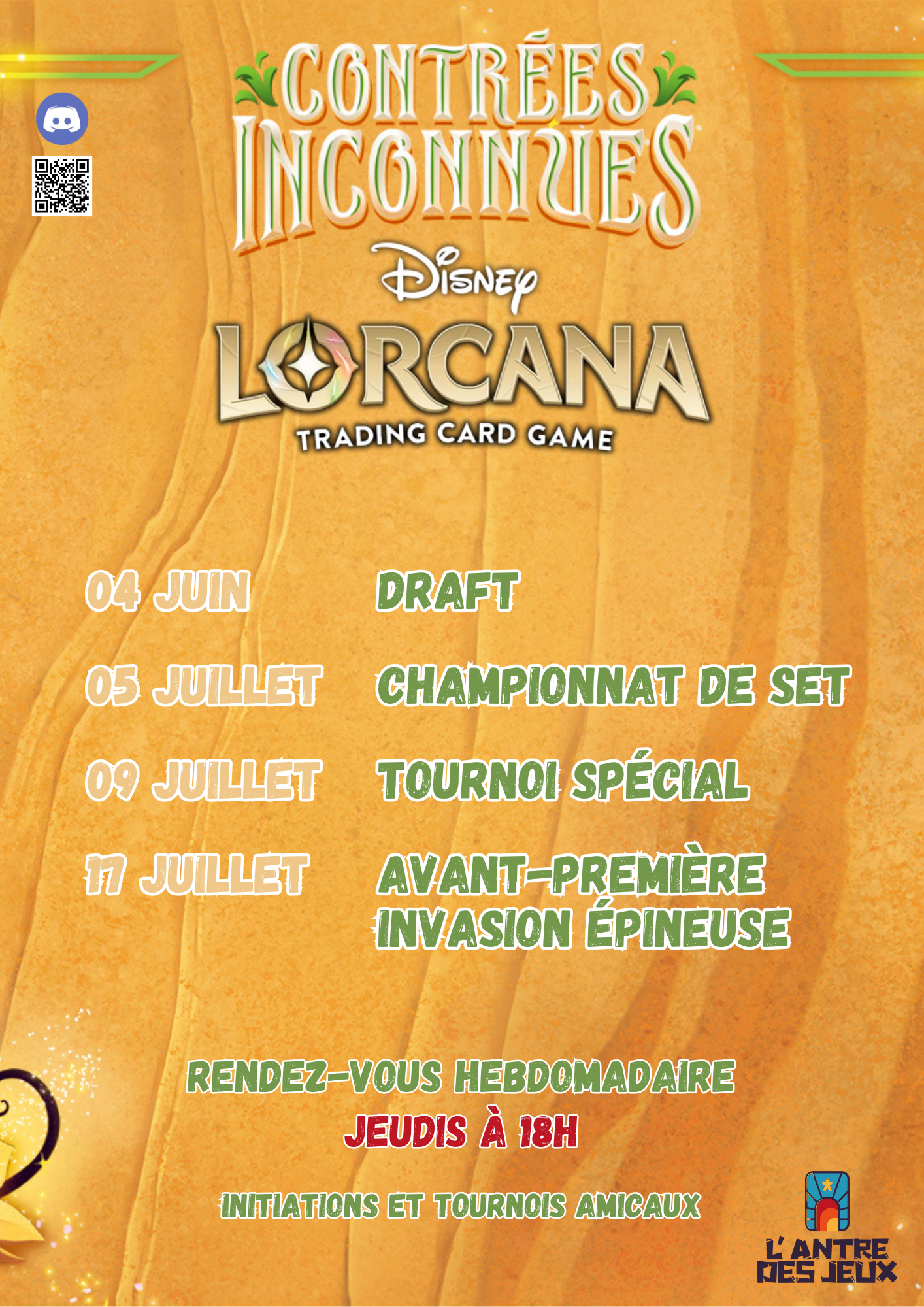 Programme Lorcana S12