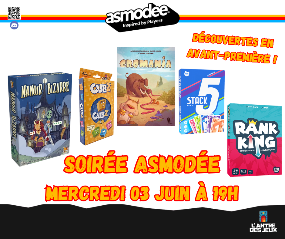 Soirée Asmodée