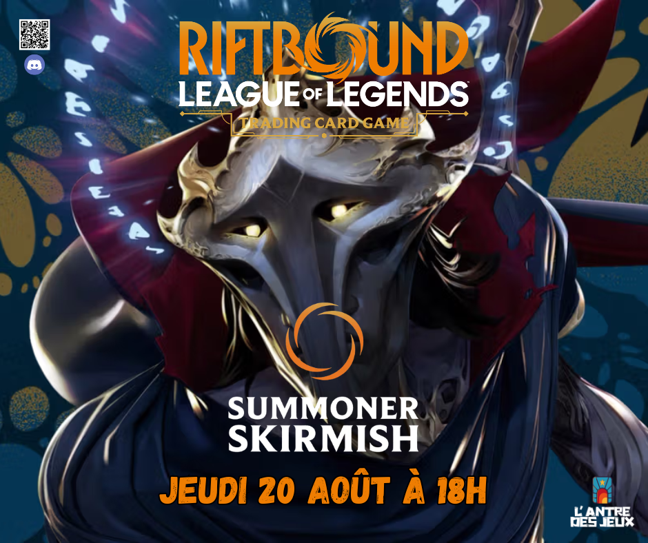 Riftbound – Summoner Skirmish Aôut 2026