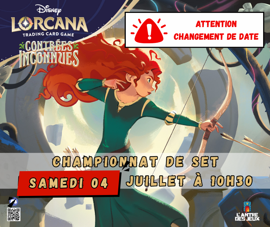 Lorcana – Championnat de Set Contrées Inconnues