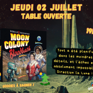 Soirée découverte de Moon Colony Bloodbath