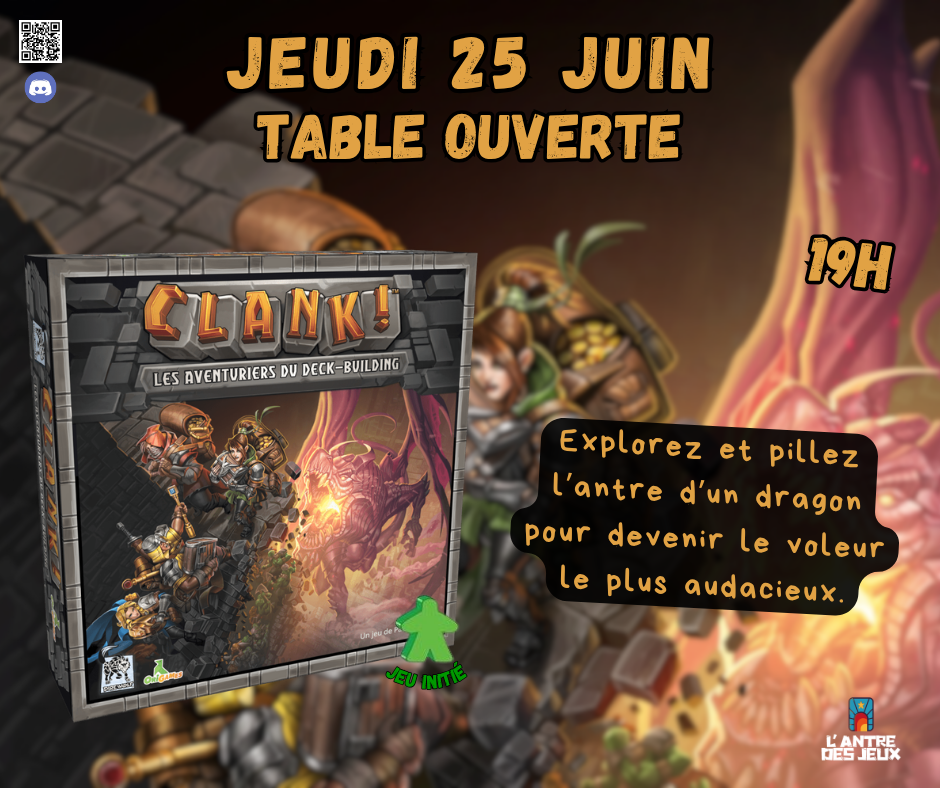 Soirée découverte de Clank