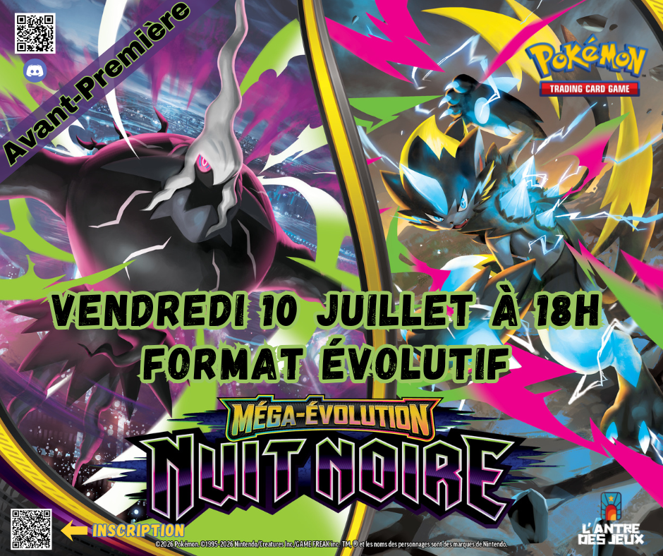 Pokémon – Avant-Première Nuit Noire VIP