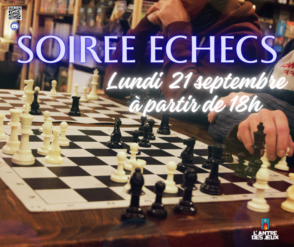 Soirée Échecs Septembre 2026